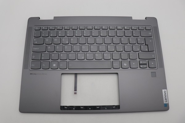 5CB1N97621 Lenovo Yoga Tastatur slowenisch mit FPR sturmgrau 7 2-in-1 14IML9