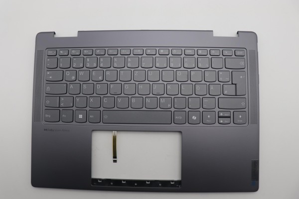 5CB1N95796 Lenovo Yoga Tastatur deutsch ohne FPR grau 7 2-in-1 14AHP9