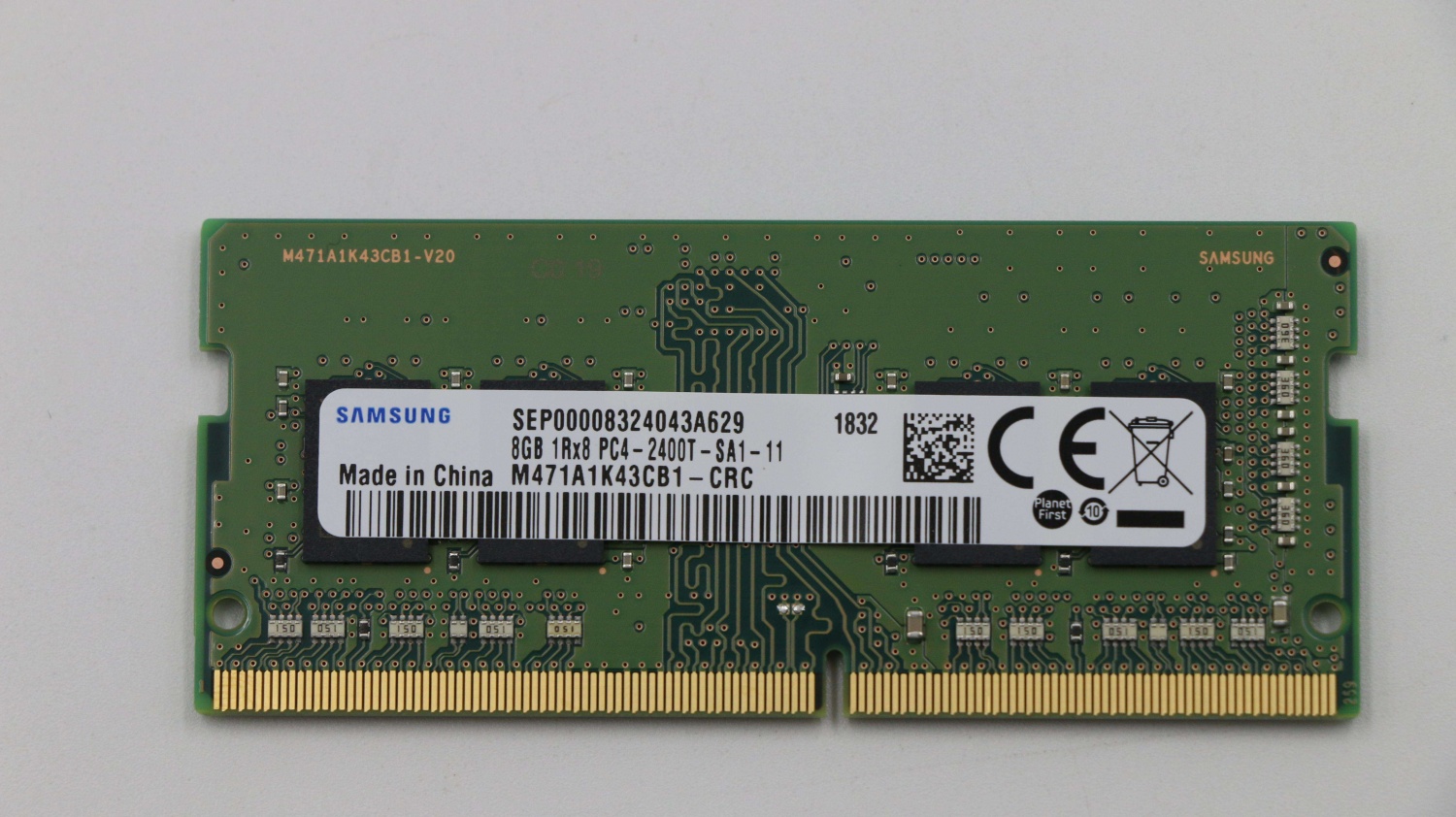 DDR4 16GB　8枚セット⑪ Original 01AG711 Lenovo Memory 8GB DDR4 2400 SoDIMM P71 L480