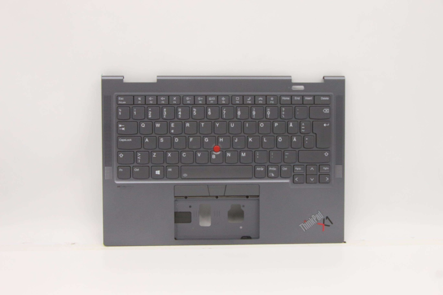 Original 5M11C41035 Lenovo Thinkpad Clavier Allemand Gris X1 Yoga Gen 6