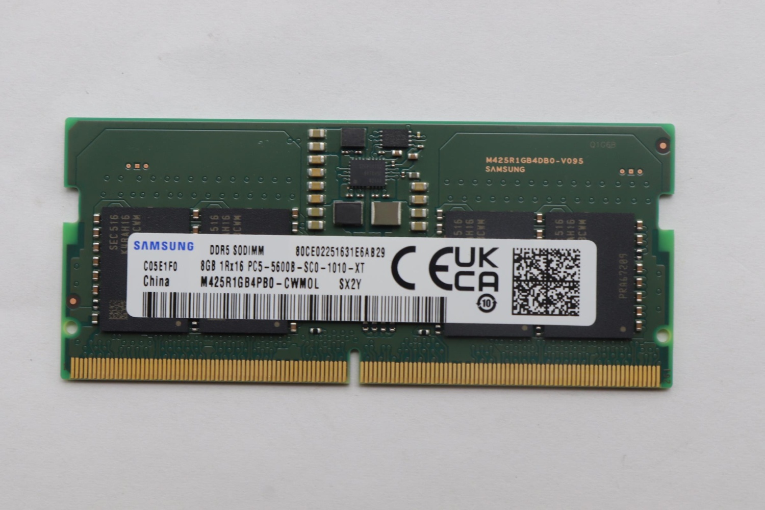 Original 5M31L87375 Lenovo Speicher 8GB DDR5 5600Mhz SODIMM M80q